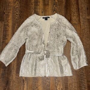 Revue Shimmery Cardigan Size Small